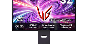 LG UltraGear 32GS95UV 32" gamingskjerm