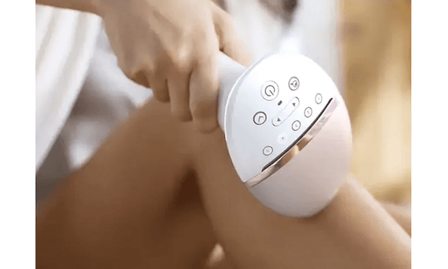 Philips Lumea Prestige brukt på legg