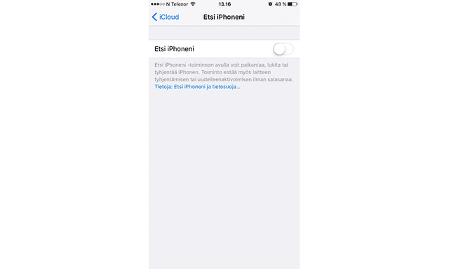 4. Etsi iPhoneni 1.2.
