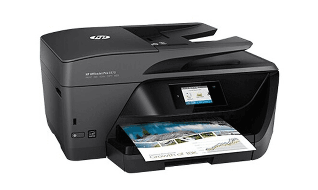 musta HP-monitoimilaite eli nk. all-in-one-printer