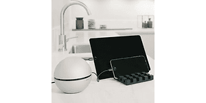 Unisynk Globis opladningsstation med holder