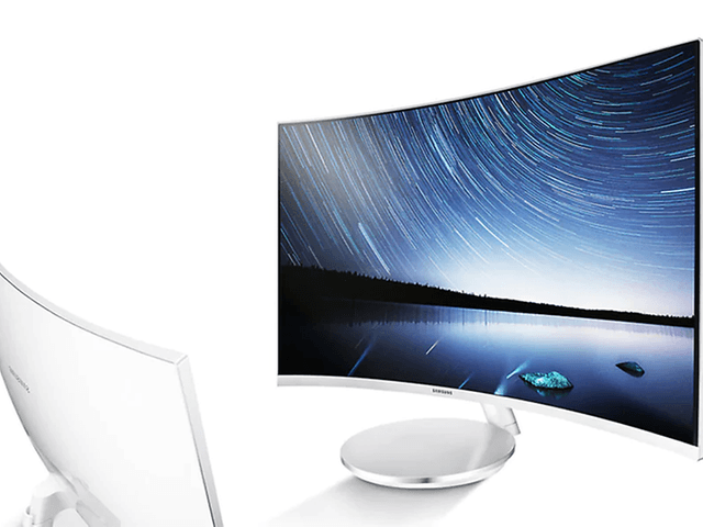 Samsung Curved buet skjerm