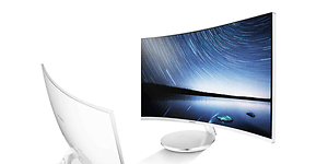 Samsung Curved buet skjerm