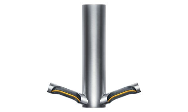 produktbilde-detalj av Dyson Airblad 9kJ håndtørker med hvit bakgrunn