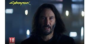 cyberpunk 2077 skjermbilde fra video med keanu reeves