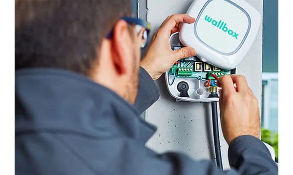 Wallbox bliver installeret