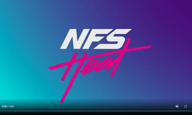 Need for Speed HEAT - video-skærmbillede