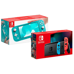 Nintendo Switch- ja Nintendo Switch Lite -pelikonsolit