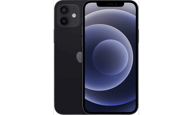iPhone 12 svart produktbilde