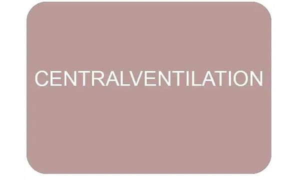 Emhætte med centralventilation