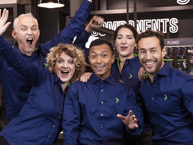 Corporate - Happy co-workers