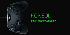 Gaming - Razer - DK - sort version - konsol