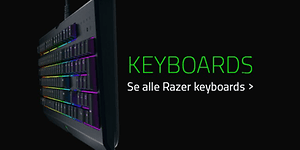 Gaming - Razer - DK - sort version - tastaturer