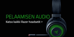 Gaming - Razer - FI - musta versio - pelikuulokkeet
