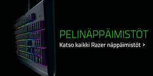 Gaming - Razer - FI - musta versio - pelinäppäimistöt