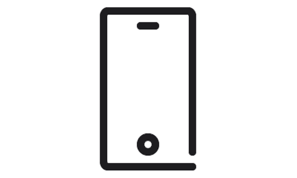 Category - black&white icon - phones - Homepage FI