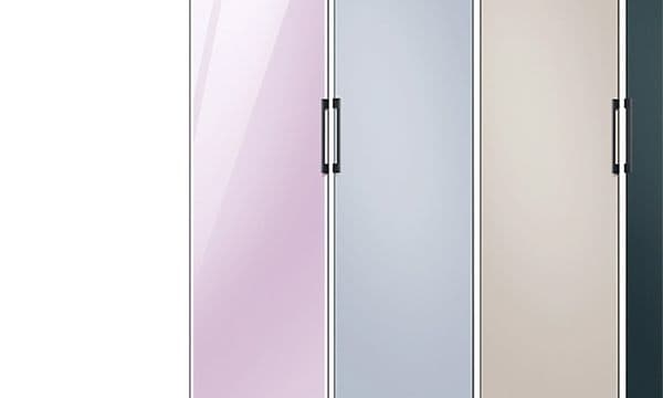 MDA - Samsung Bespoke - Illustration af forskellige køleskabsfarver