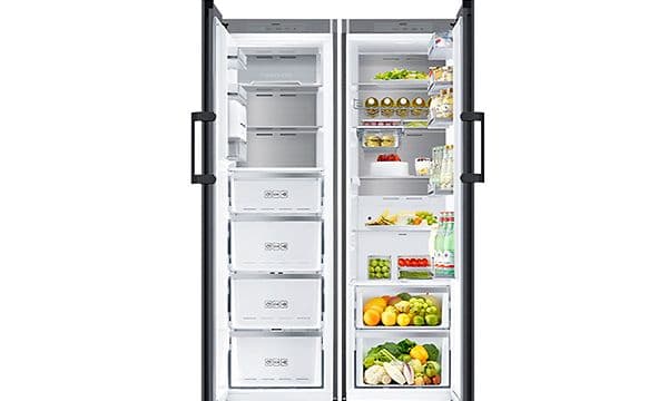 MDA - Samsung Bespoke - Åbent kombikøleskab