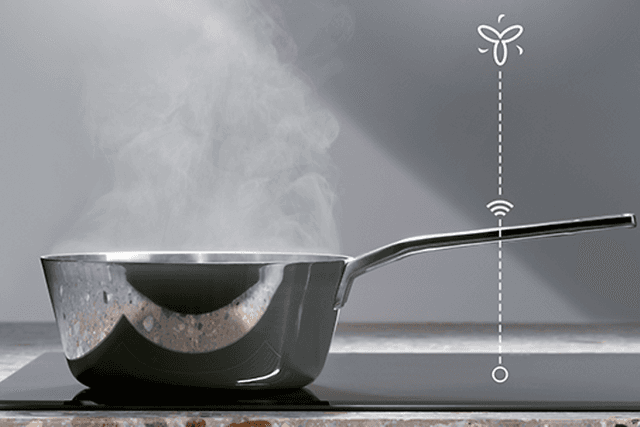  Saucepan on induction hob
