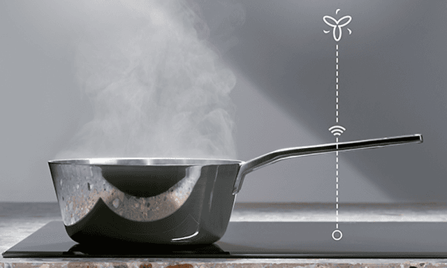  Saucepan on induction hob