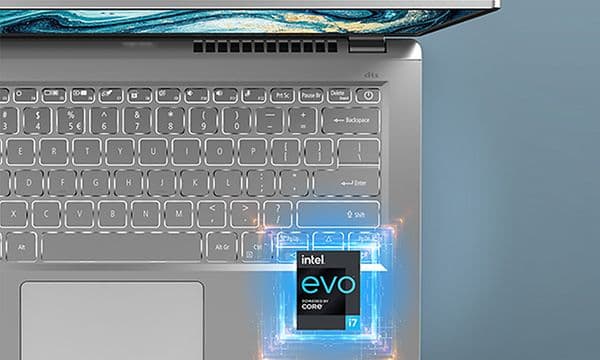 Laptop with Intel Evo