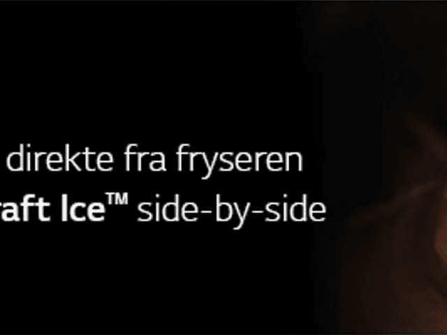 LG Craft Ice-Banner på norsk