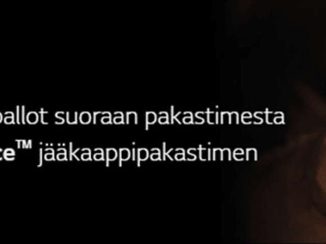 Jääkaapit - LG Craft Ice-banneri