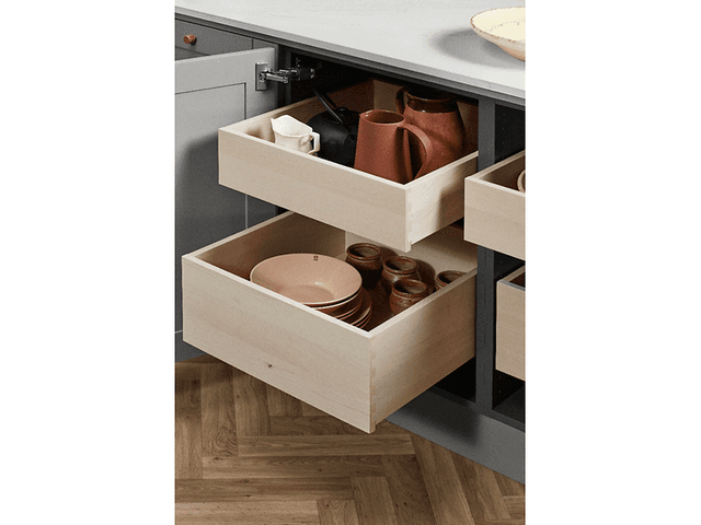 Drawers with kitchen stuff