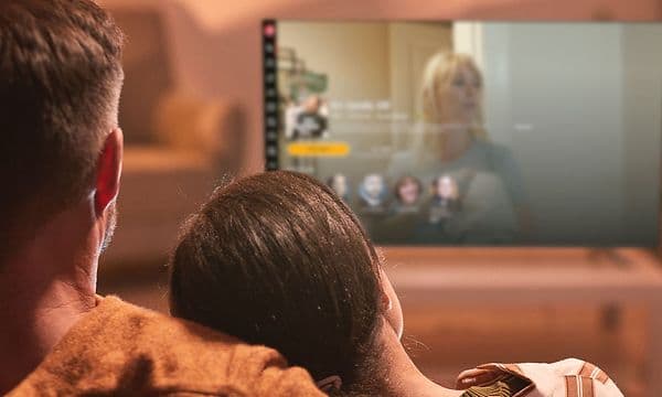 Par ser på TV