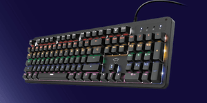 tastatur med ulike farger fra Trust