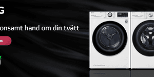  LG tvättmaskin och torktumlare