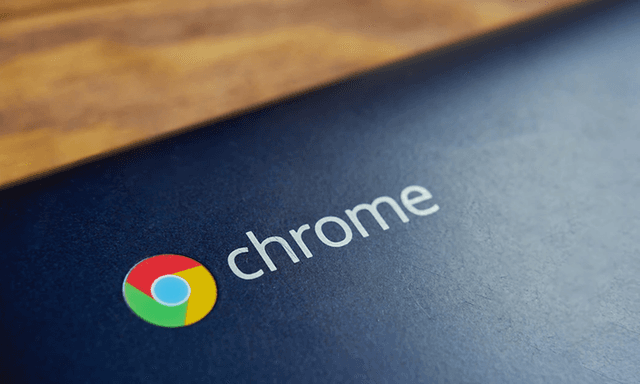 nærbilde av Chromebook-logo