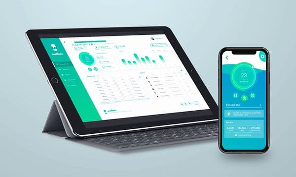 myWallbox -sovellus tabletissa ja älypuhelimessa