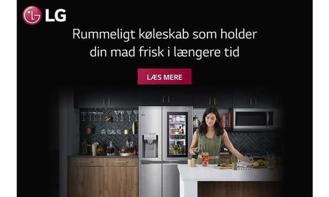 LG Køleskabe hos Elgiganten