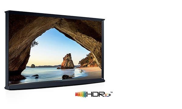 The Serif og HDR10+ logo