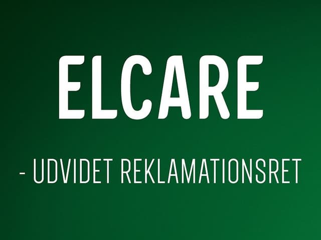 Elcare udvidet reklamationsret på dansk