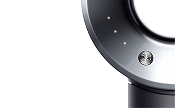 Dyson Supersonic Black Nickel - vänster sida av hårtorken.