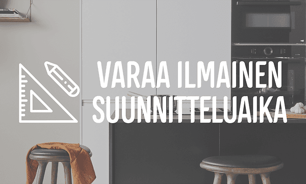 Varaa ilmainen suunnitteluaika -banneri