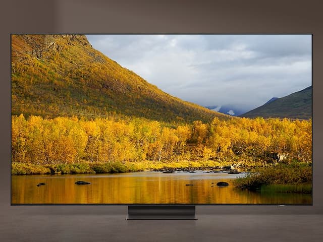 Samsung-TV-QN95A- Høstfarger
