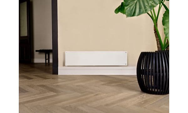 Mill radiator på væggen