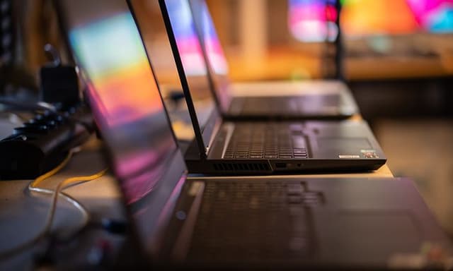 Laptops vid UL benchmarks huvudkontor