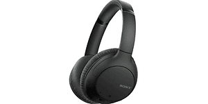 Produktbild på svarta hörlurar från Sony