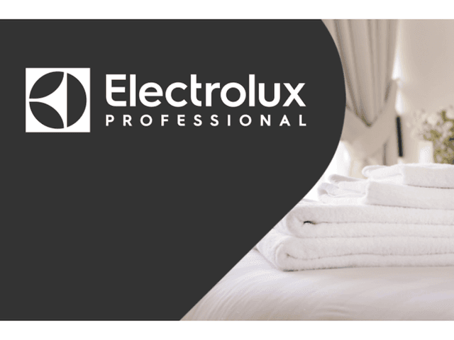 Banner image med texten Electrolux Professional