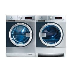 Electrolux - MDA - Electrolux myPRO tvättmaskin och torktumlare bredvid varandra
