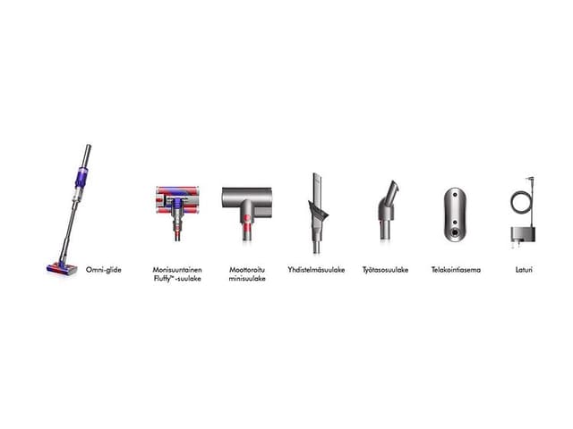 Dyson Omni-Glide -lisävarusteet