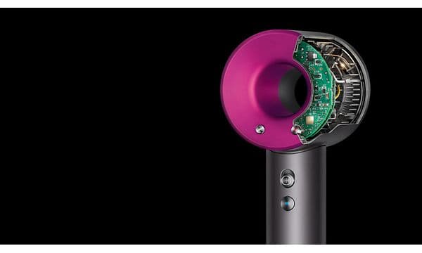 Dyson Supersonic Hiustenkuivaaja kuvituskuva toiminnosta