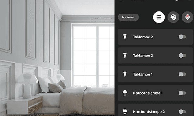 Philips Hue Wake Up Light app