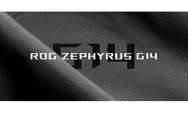 ROG Zephyrus G14, grafikk som viser logo