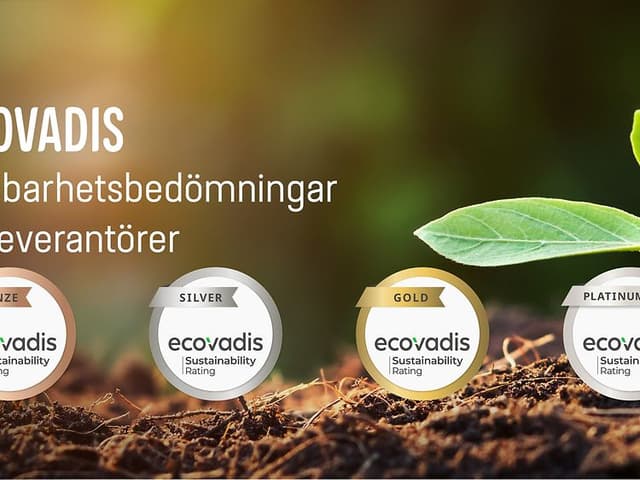 Hållbarhetsbedömning av leverantörerof suppliers