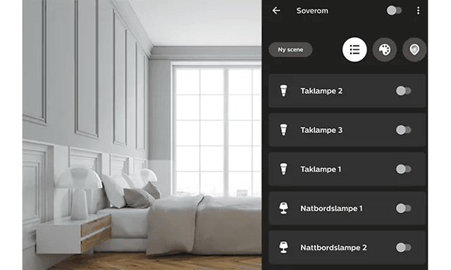 Philips Hue Wake Up Light-app